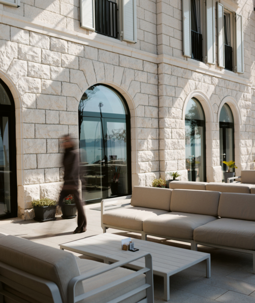 hotels, hotels croatia, best hotels, sea front terrace, kastela